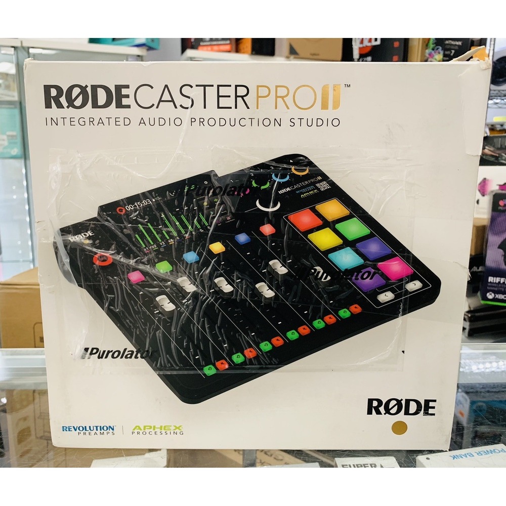 Rode Caster Pro II 2 Integrated Audio Production Studio Console Music Producer